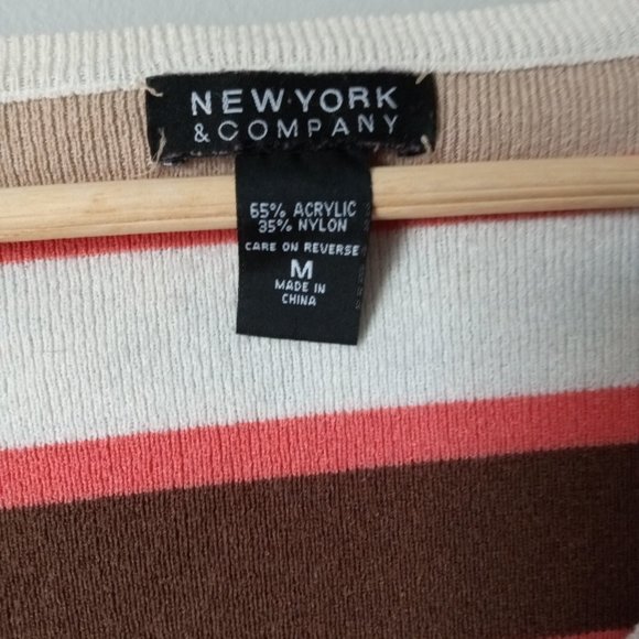 New York & Company Fall Sweater Shirt - Picture 2 of 3